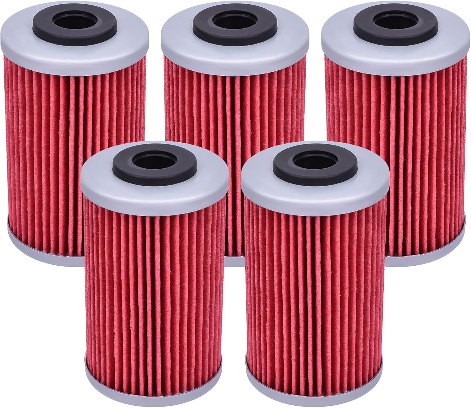 5Pcs HF155 Oil Filter Replacement for HUSQVARNA for Svartpilen 401 18-22, for Vitpilen 401 18-22, for Enduro 701 16-22, for Vitpilen 701 18-20 image number 5
