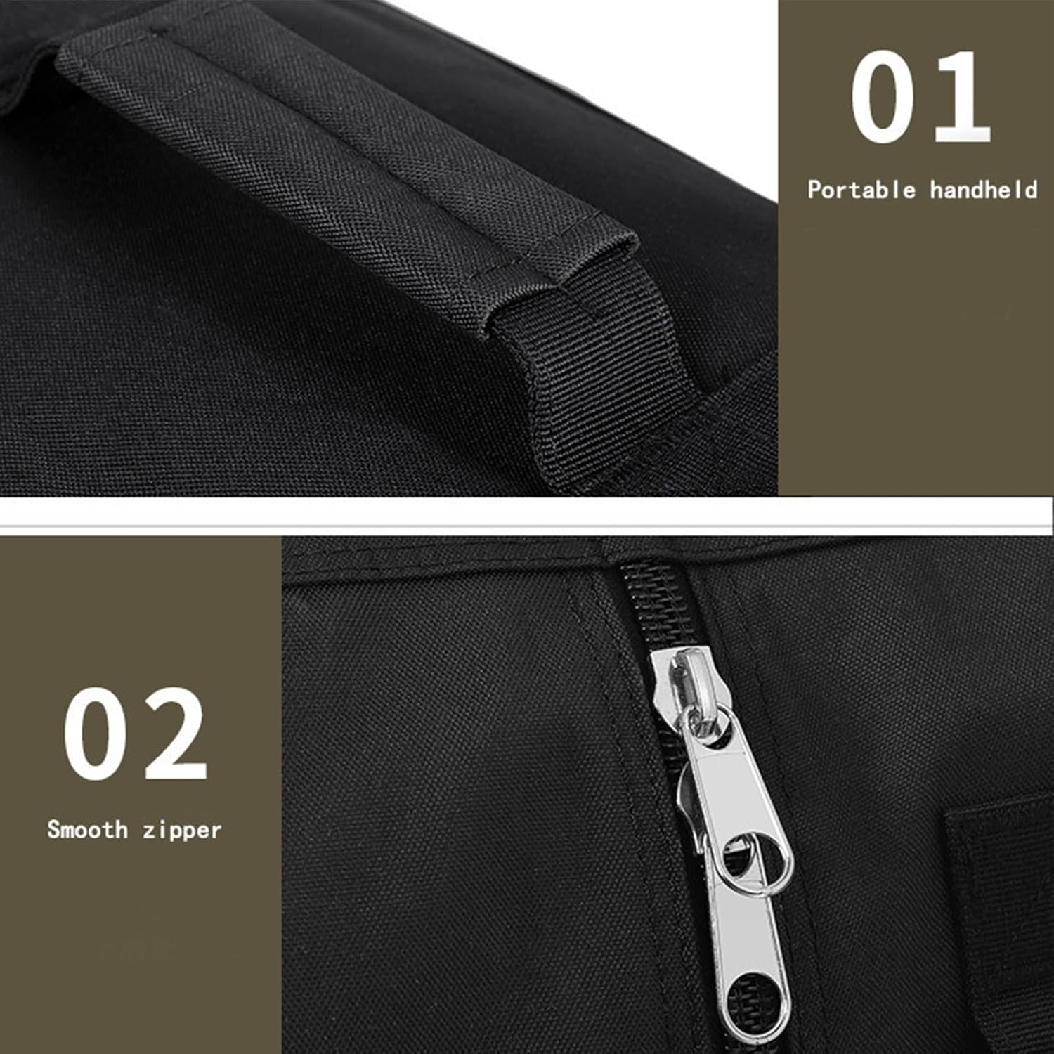 Golf Travel Bag - 128.27 X 38.1 X 20.32 Cm Softshell Shopping Bag with Lock Zip, Foldable Lightweight Gear Storage Solution, Waterproof Gear Carry, Foldable Backpack Perfect for Tournament image number 6