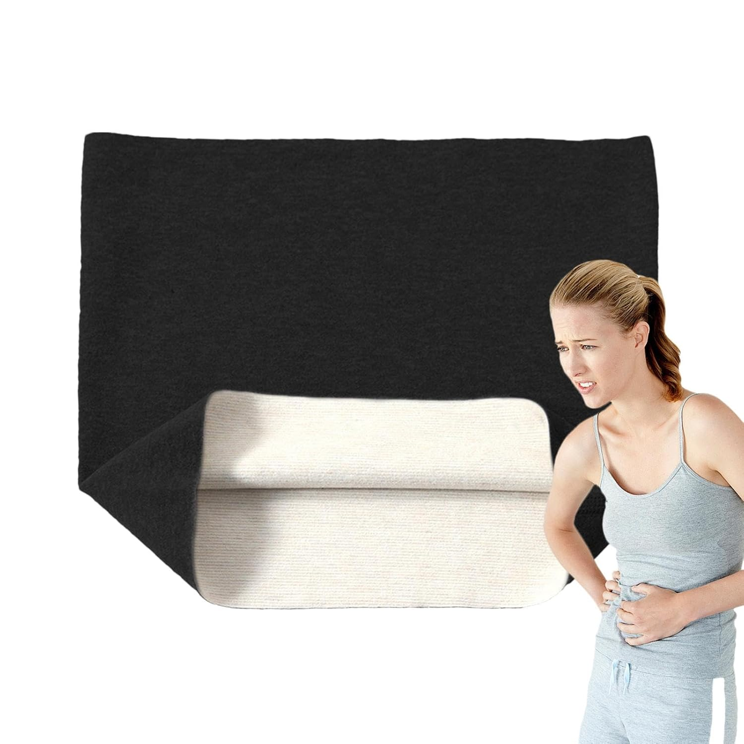 Belly Belt - Cotton Abdominal Binder | Belly Wrap Protector Stomach Abdominal Waist Straps, Abdominal Support Binders, Comfortable Stomach Support Belt Belly Protection Belt for Home Offices