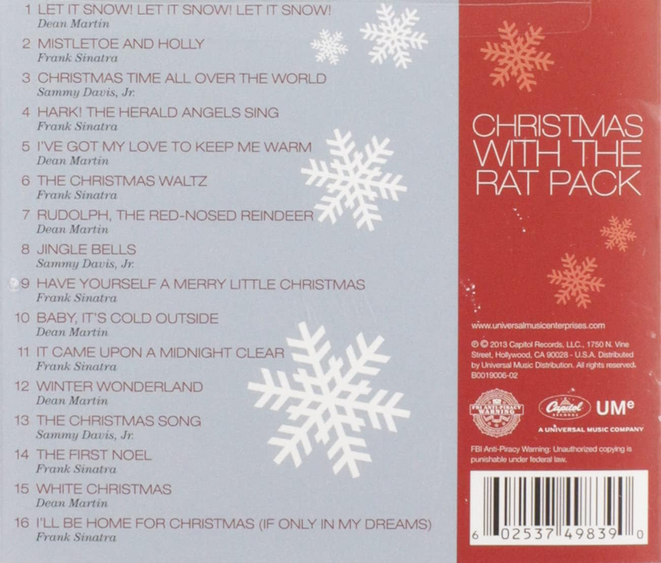 Christmas with the Rat Pack image number 1