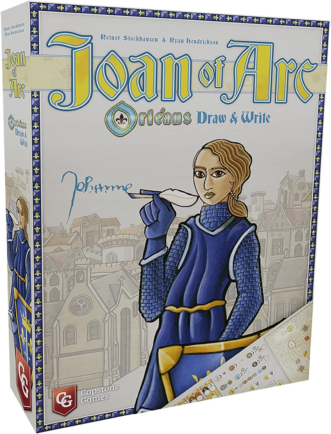 Joan of Arc - Orleans Draw and Write - Board Game image number 2