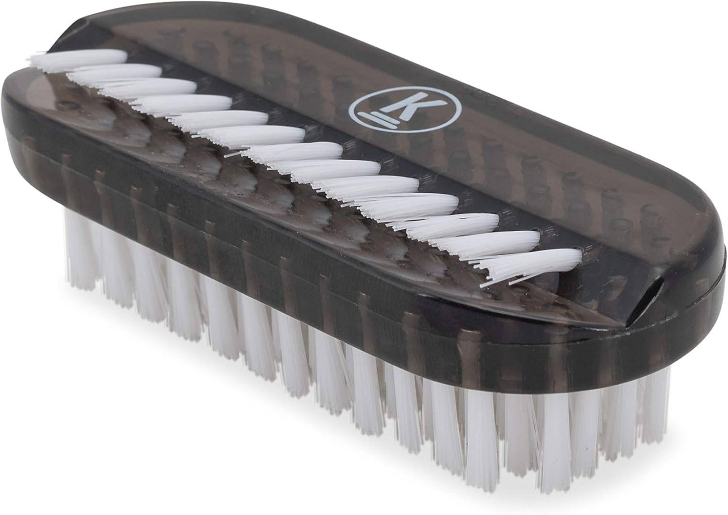 K-Pro Hand Nail Brush Hand Brush for Gel Nails Plastic Black Set of 4