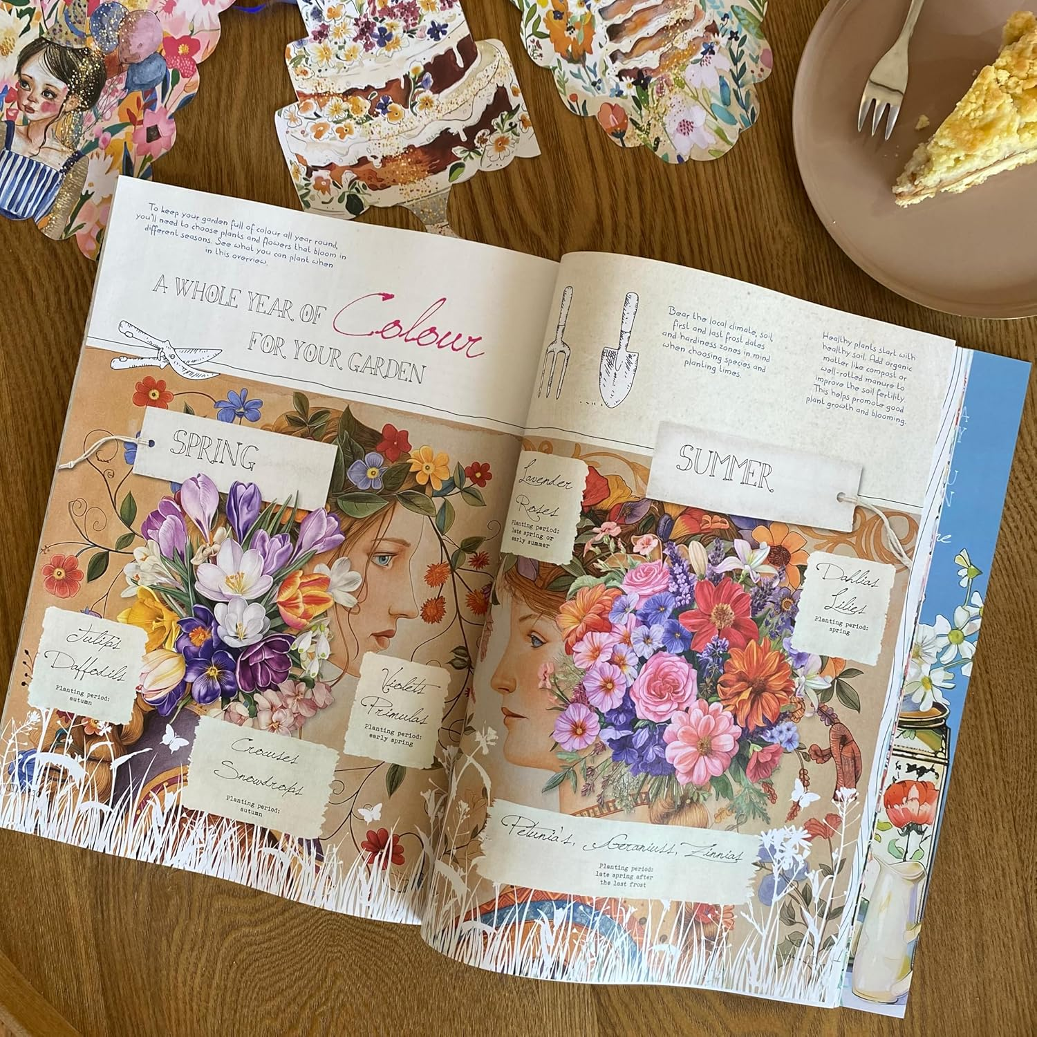 Daphne'S Diary Magazine #4 2024 (French) | Creative Crafts Workbook | Interactive Diary Magazine for Mindfulness, Colouring, Art, Cooking, Travel | Full of Creative Inspirations image number 5