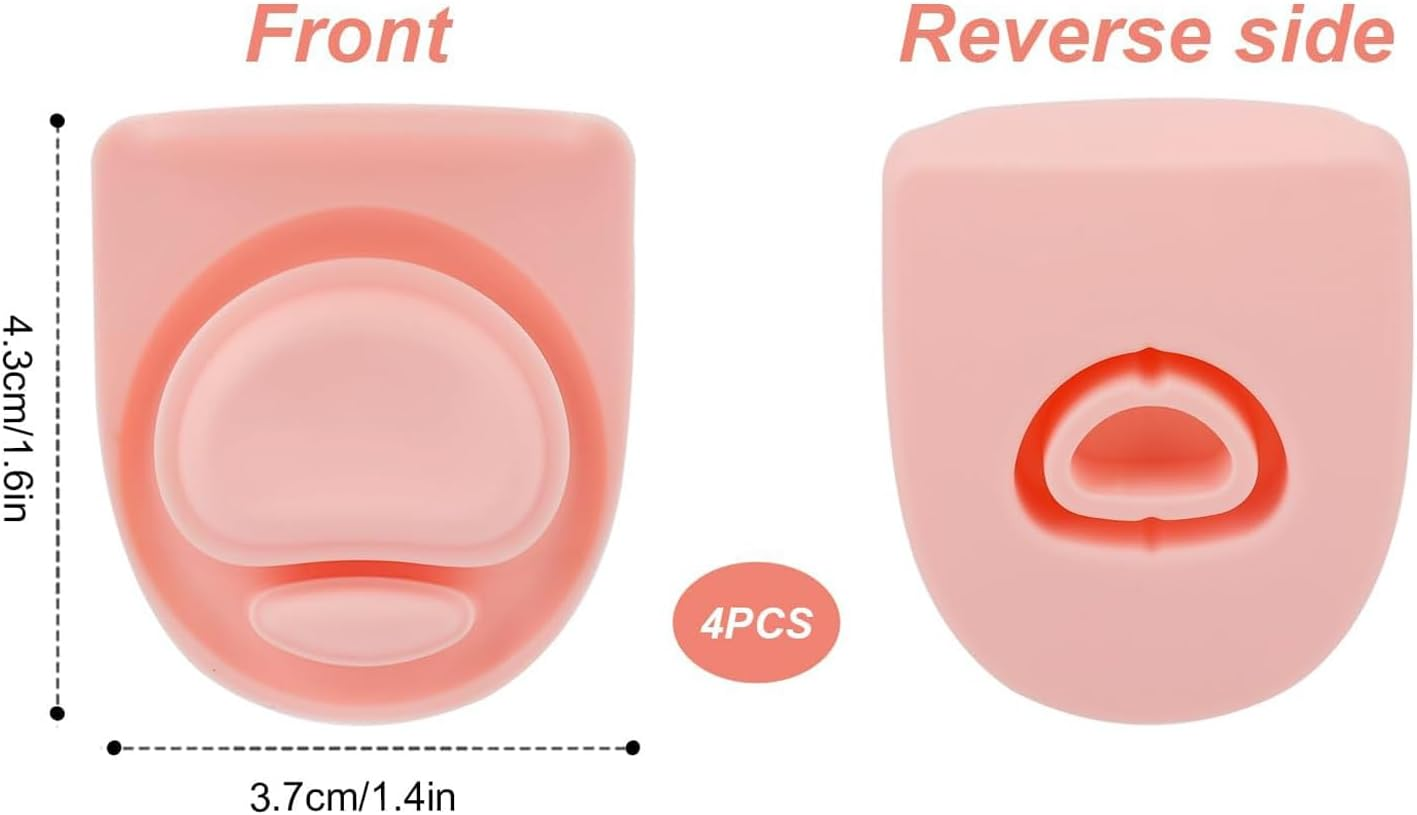 4 Pcs Replacement Stopper Compatible with Owala Freesip, Water Bottle Top Lid Replacement Parts for Owala 19/24/32/40 Oz Bpa-Free Seal Bottle Cap Mouth Gasket Silicone Plug Accessories (Orange)