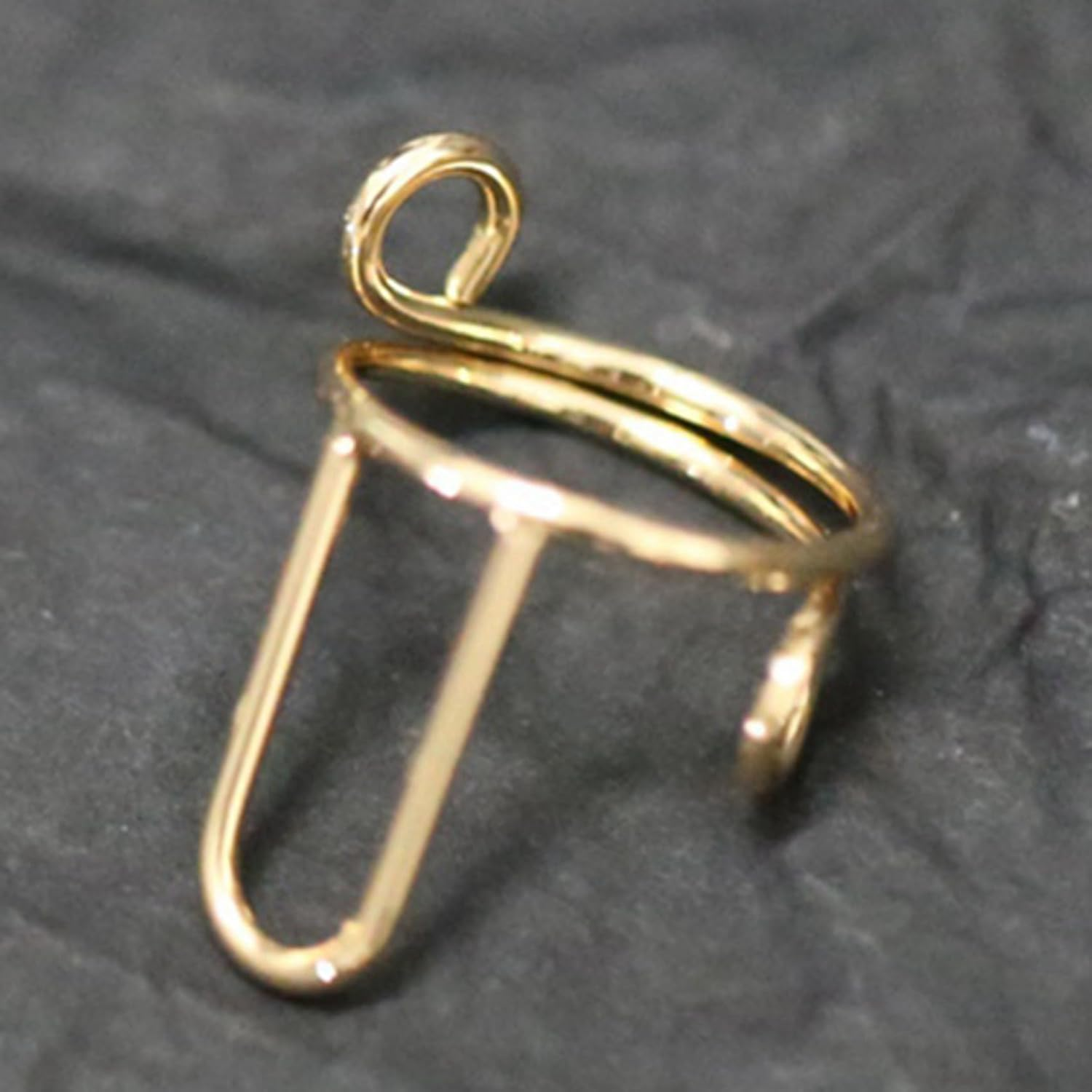 20 Pieces Sets Thin Nail Rings for Ladys Daily Fingertip Protective Cover Ring Jewelry Gift to Girlfriend Gold image number 4