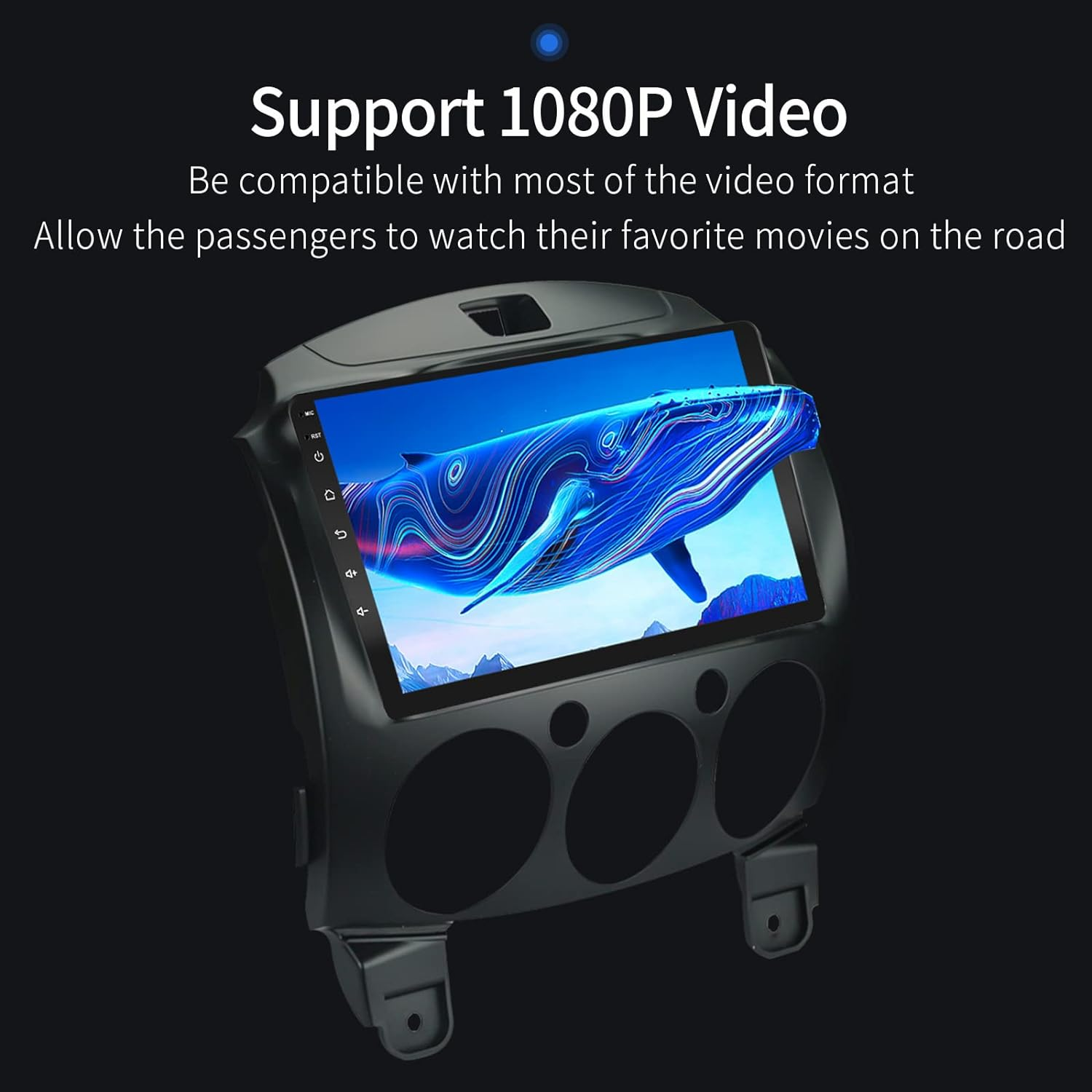 For Mazda 2 Radio Car Stereo 2008-2014 Built-In Carplay/Android Auto/Wifi/Steering Wheel Control/Split Screen/Bluetooth/Gps Navigation/Android 10 image number 6