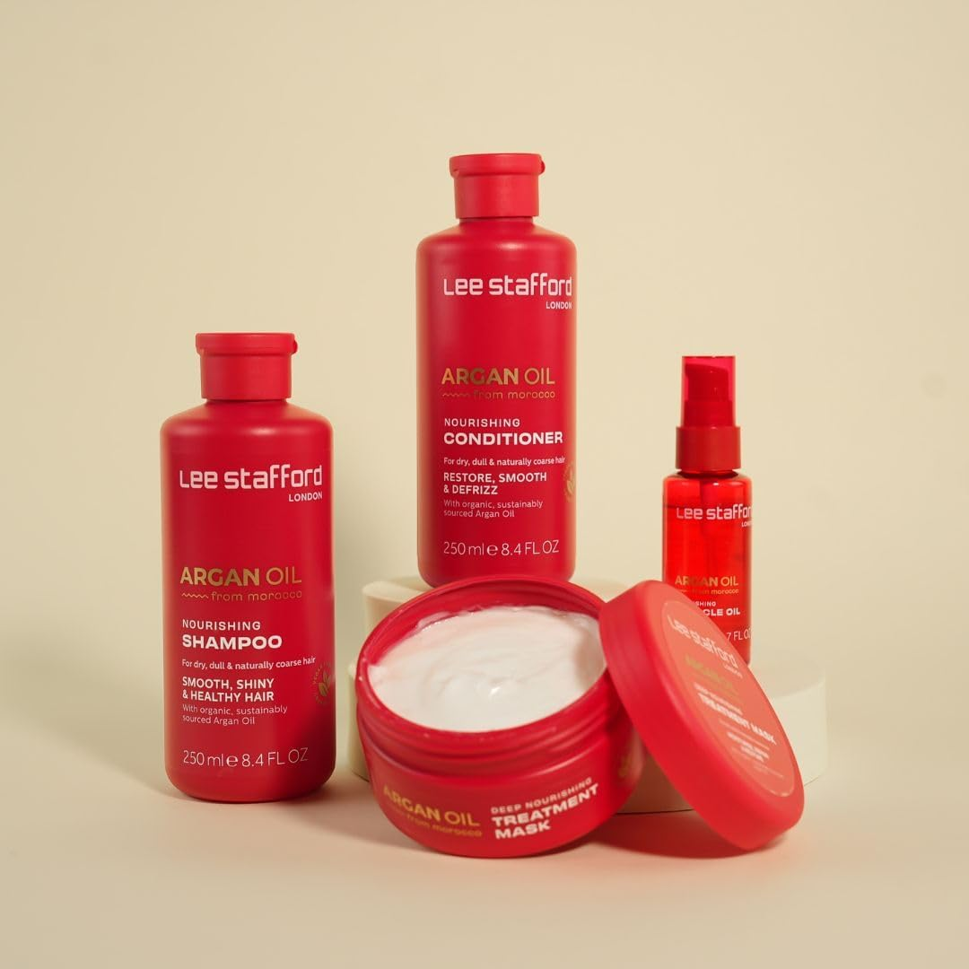 Lee Stafford Argan Oil from Morocco Deep Nourishing Treatment Mask 200 Ml image number 3