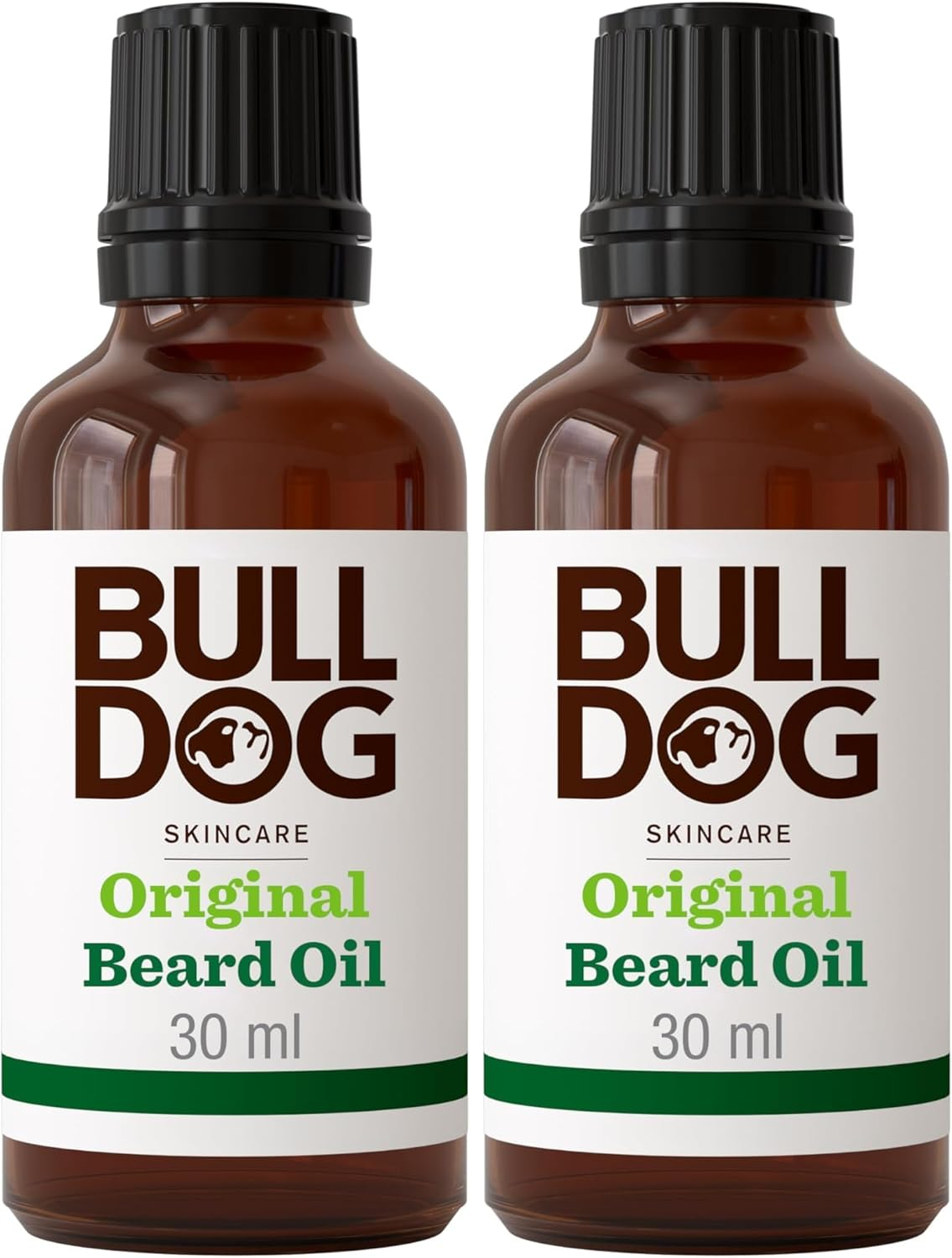 Bulldog Beardcare Original Beard Oil, Fast-Absorbing, Non-Greasy and Softening, Contains Aloe Vera, Camelina Oil and Green Tea, 30Ml (Pack of 2) image number 3