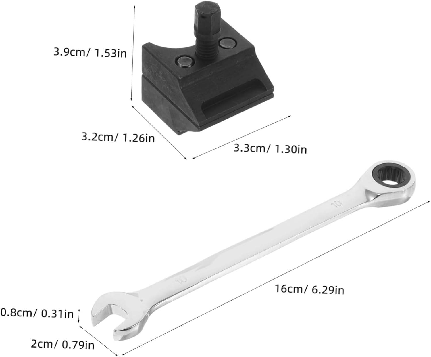 MUELODSIC Car Shock Absorber Spreaders Ball Joint Separator Removal Tool Set Wrench for Suspension Struts Automotive Specialty Garage Equipment image number 1