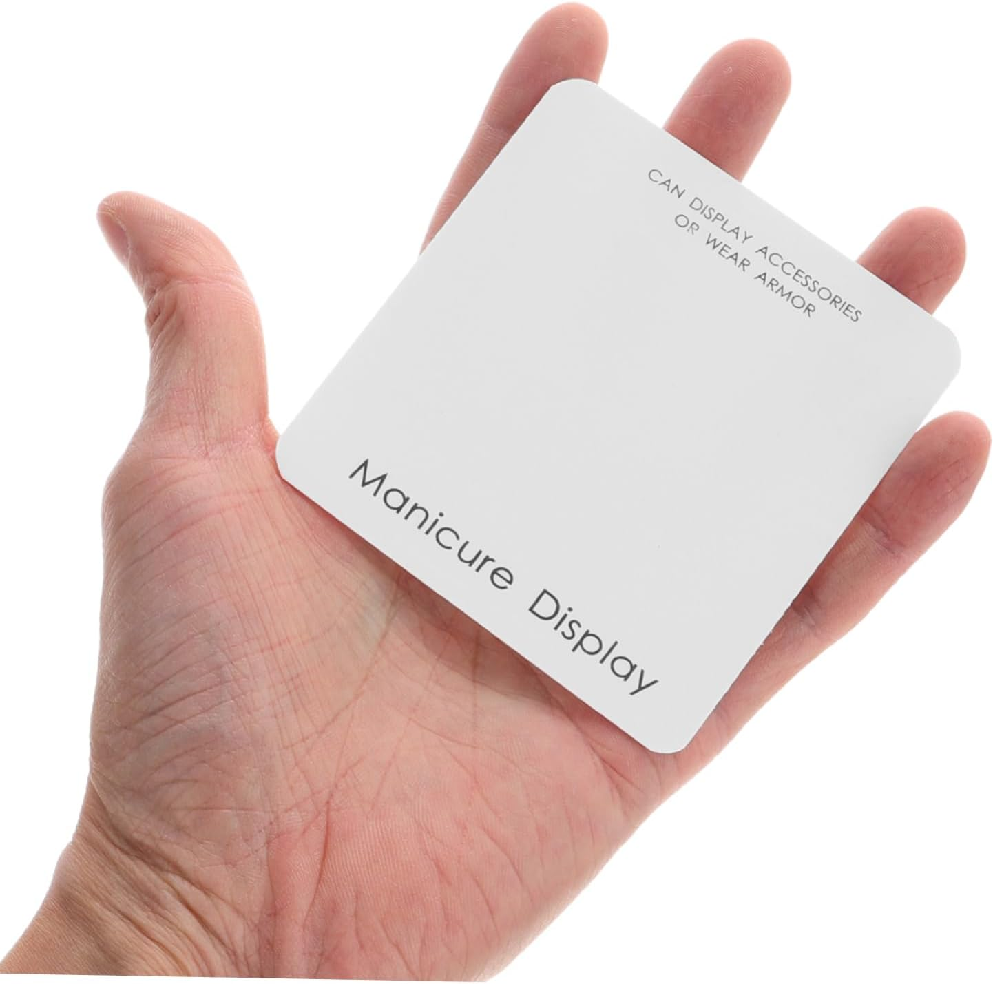 LOLIPPYY 40Pcs Nail Art Storage Card Nail Tips Display Cards Manicure Showing Board Organizer Makeup Storage Organizer image number 4