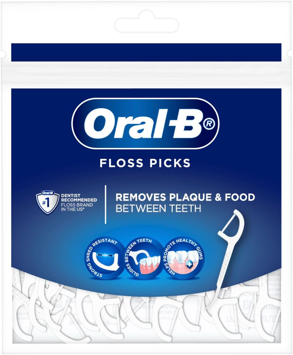 Oral-B Floss Picks 75Ct image number 3