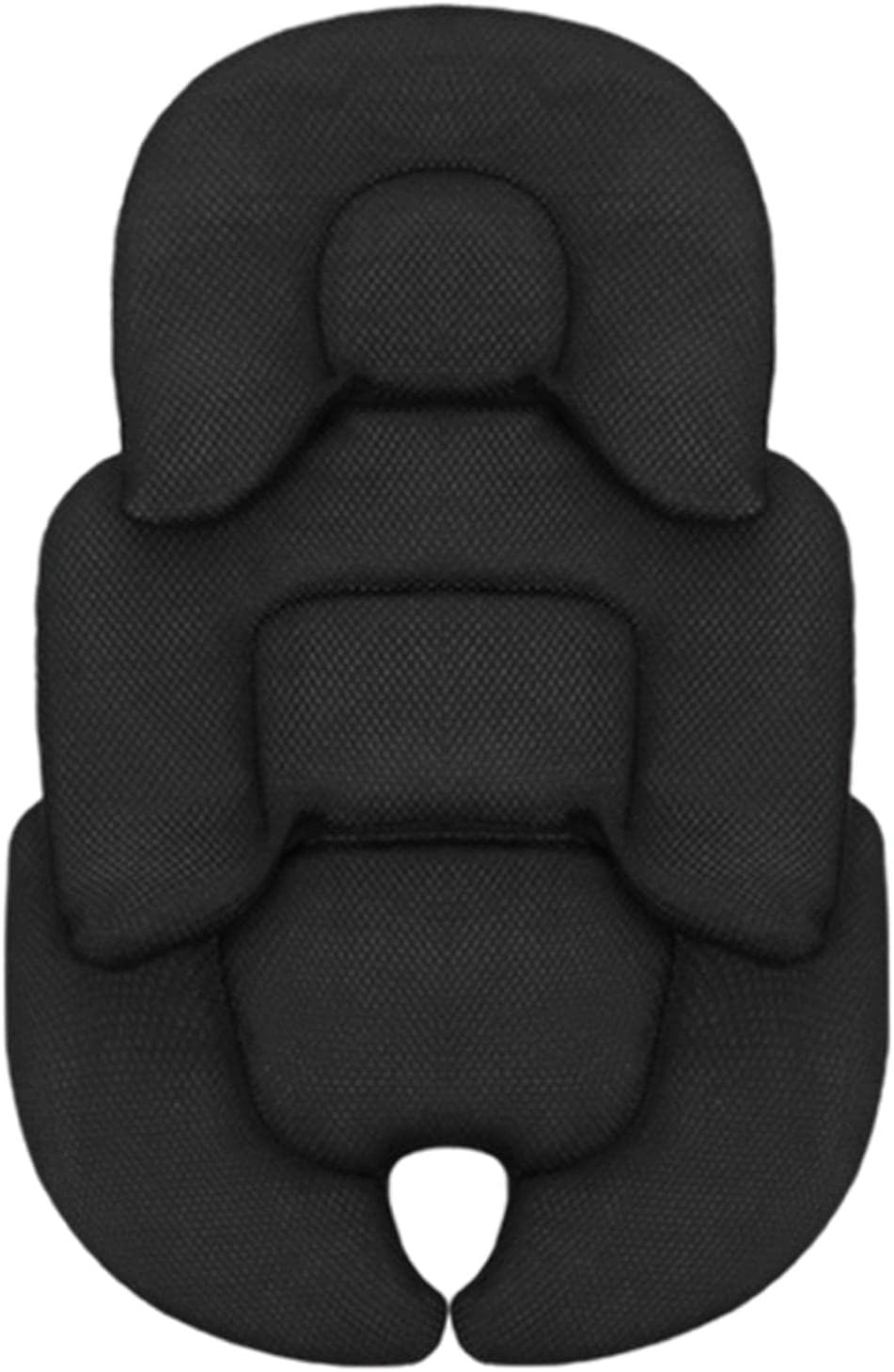 TENOL Stroller Cushion Breathable Insert for Baby Newborn Infant, Black