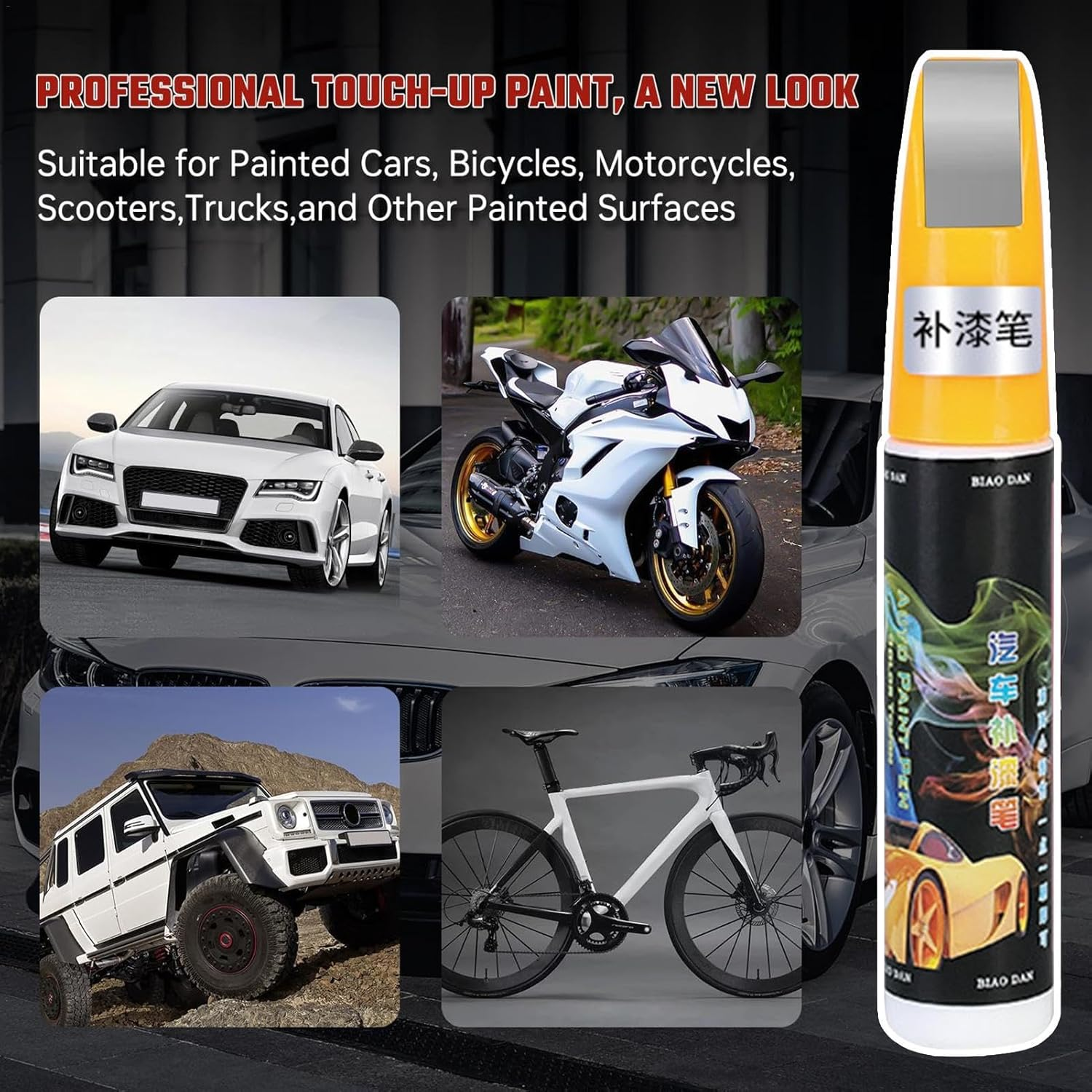 Car Paint Repair | Automotive Scratch Repair,Fill Paint Car, Convenient Auto Touch-Up Paint for Erase Car Scratches image number 6