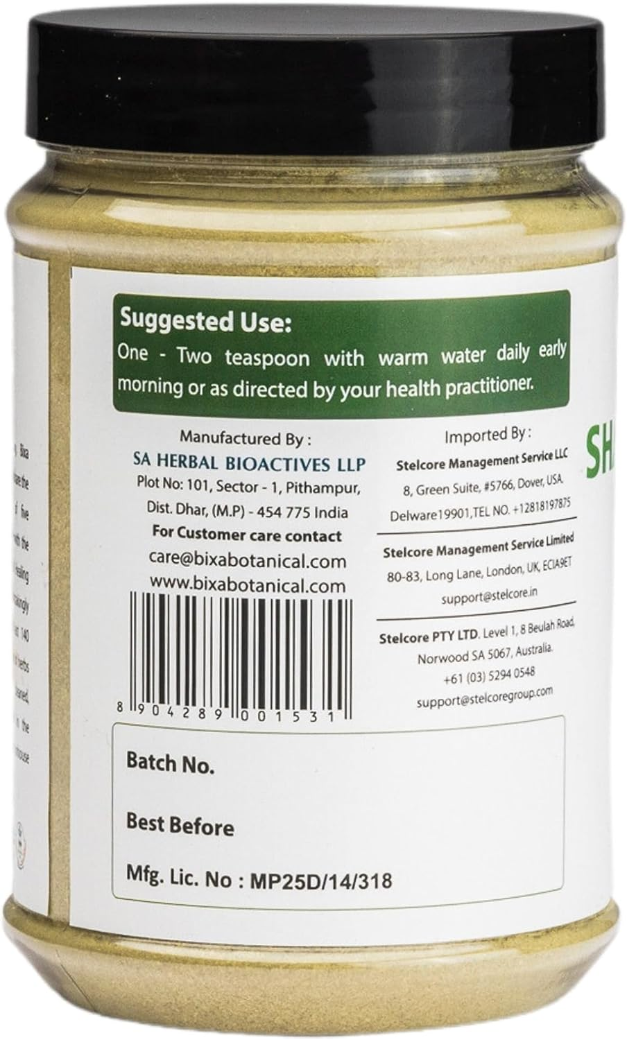 Shankhpushpi Powder (Convolvulus Pluricaulis) - Memory Booster & Stress Reliever (200G / 7 Oz) | Herbal Supplement for Brain Function Support (Brain Tonic), Reduce Hyper Activeness and Anxiety
