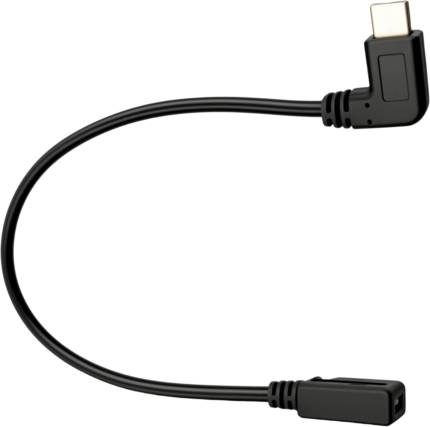 2 Pack Mini USB Female to Type C Male Cable,Usb-C Male to Mini USB Female Adapter Converter for Mini Dash Cam Hardwire Kit and More Mini USB Devices(Only for Charging) image number 2