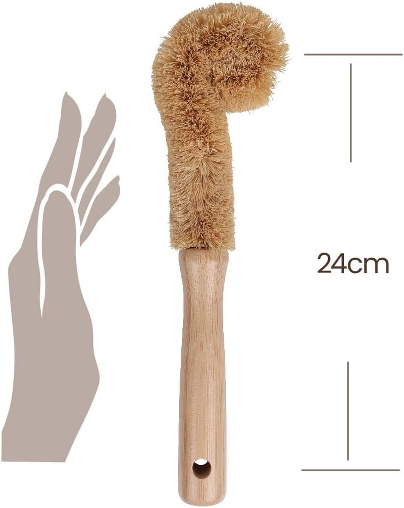 White Magic Eco Basics Plastic Free Bottle Brush image number 2