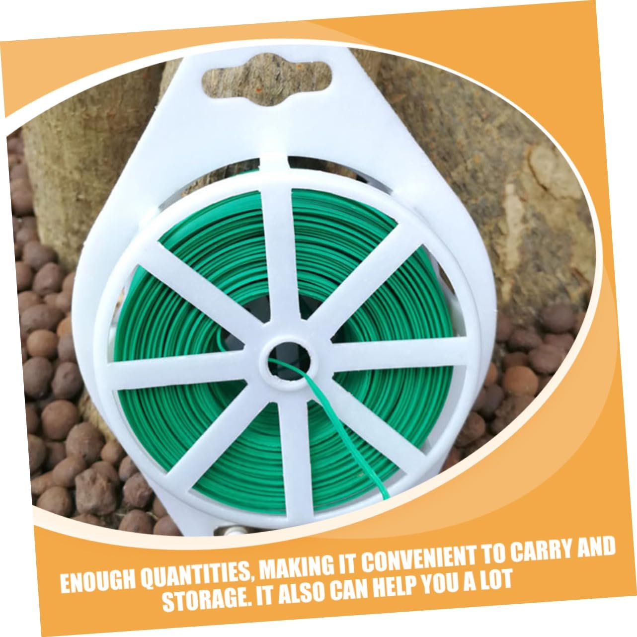 Yardwe Gardening Wire Ties Plant Ties for Vines Fruits DIY Fixing Straps Flexible Plant Branch Fixing Garden Supplies image number 5