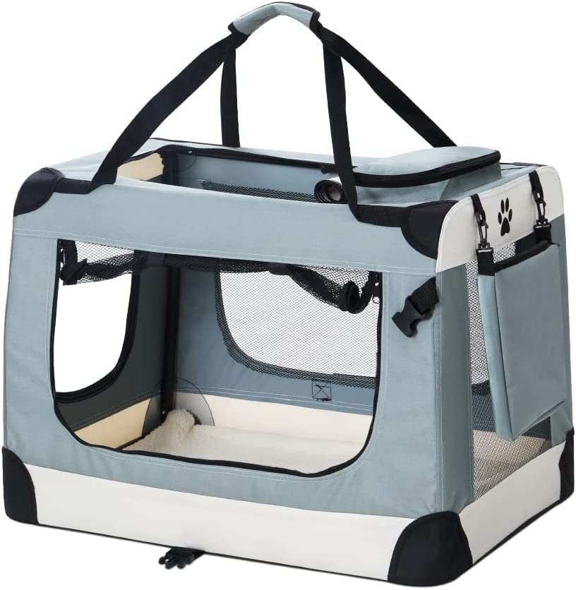 Pet Carrier Soft Crate Dog Cat Travel Portable Foldable Car 2XL Large Size image number 4