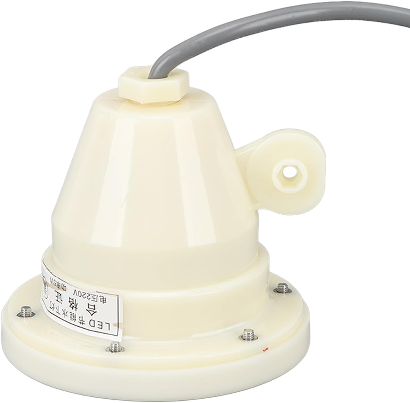 Submersible LED Light Underwater Orange Yellow Light 110Mm 220Volt Waterproof Pool Light image number 1