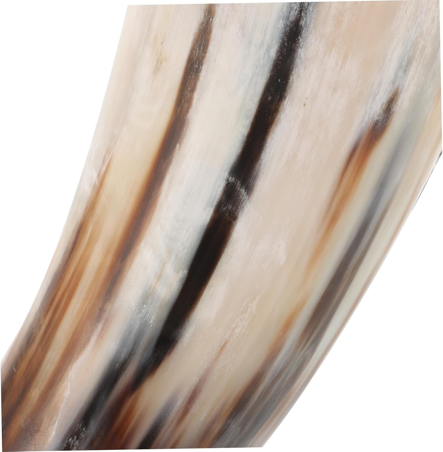 Amosfun Cow Horn Vase Wall Sconce 40-48Cm Natural Authentic Bull Horn Vintage Farmhouse Decor Sustainable Rustic Home Decoration image number 3