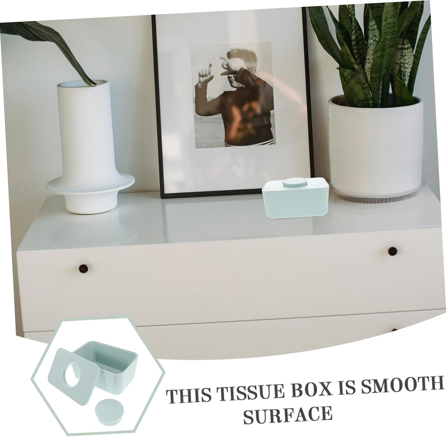 Wet Tissue Box Sealing Lid Silicone Material for Bathroom Use Compact Wipes Dispenser for Car Detailing