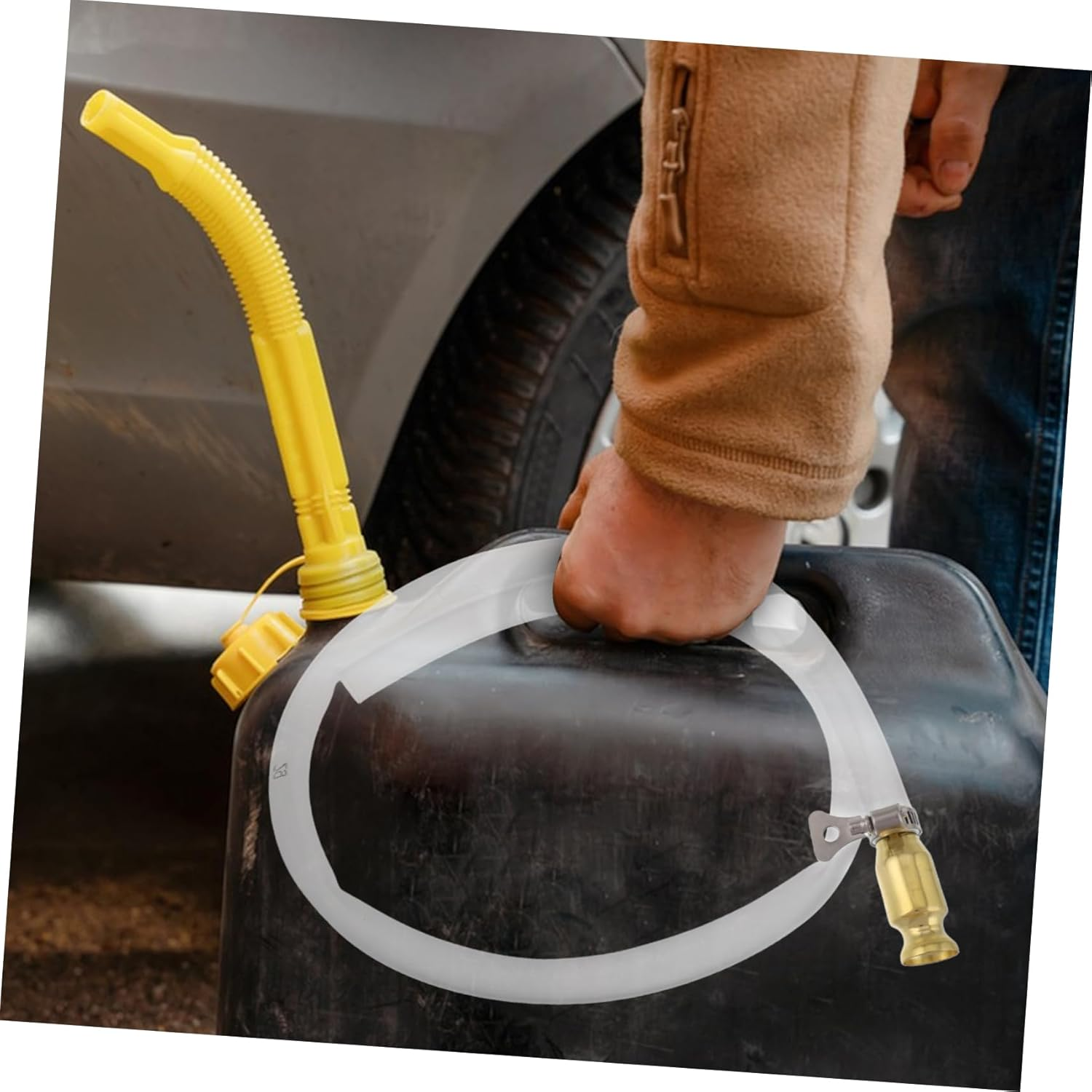 DINHEAROM Fluid Extractor Manual Pump Tool for Cars Changer Kit for Trucks Gasoline and Liquid for Automotive Needs image number 2