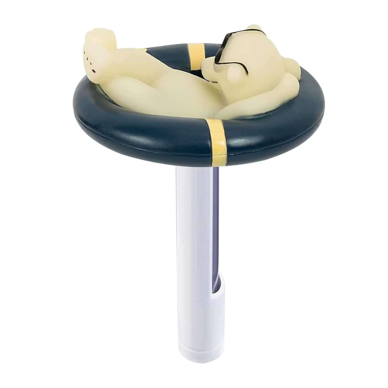 Polar Bear Floating Pool Therm-Ometer, Water Temperature Thermograph, Animal Shape Precisice Measurement Tool, Leisurely Polar Bear Water Thermometer for Ice Bath for Pool & Hot Tubs image number 5