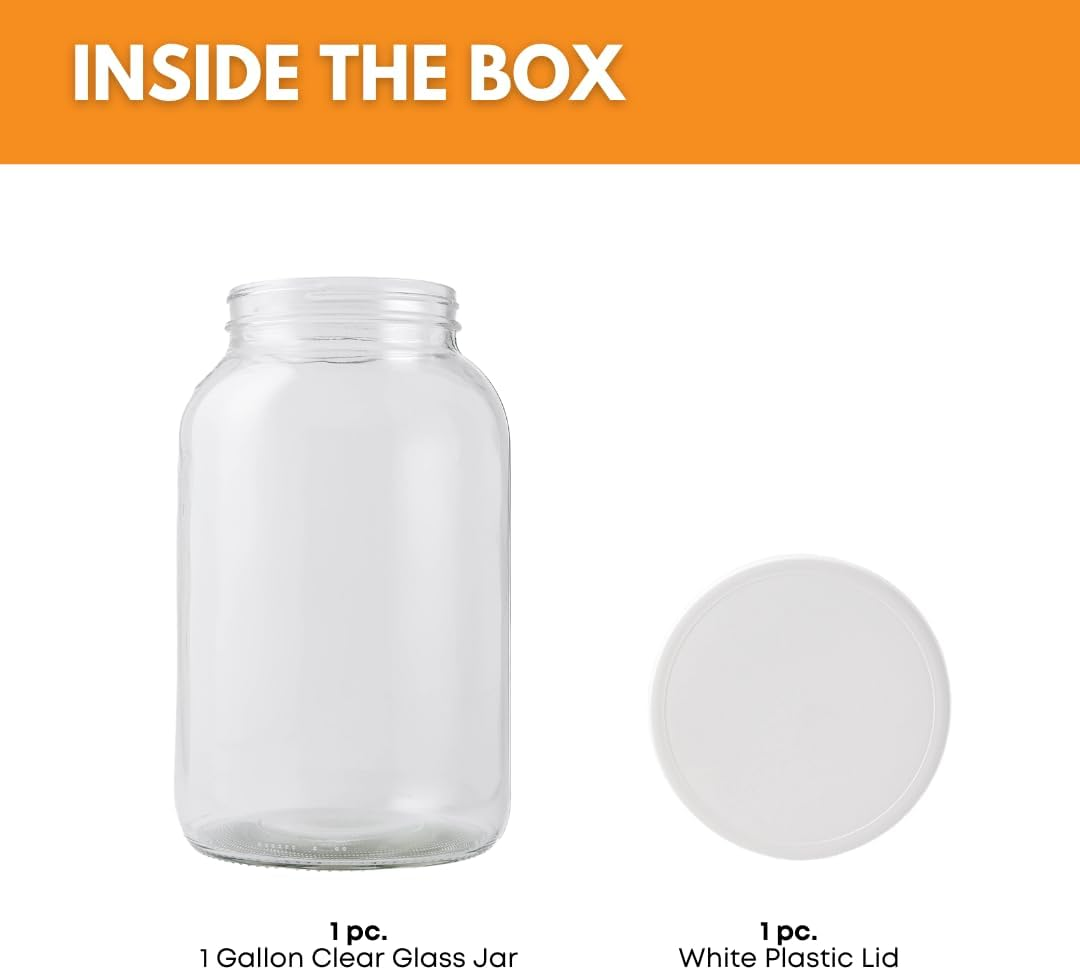 1 Gallon Glass Jar - Kombucha image number 5