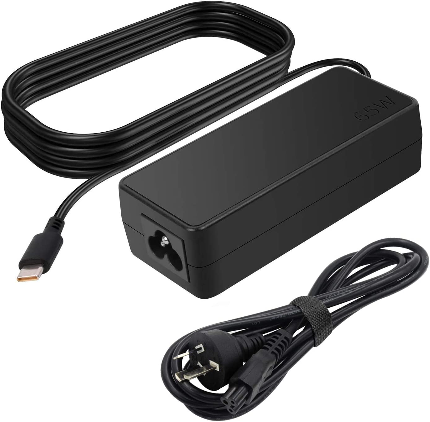 Llamatec 65W 45W USB-C Laptop Charger, 65W USB-C Charger, 65W Type C Laptop Charger, 65W USB C Power Adapter for Lenovo Thinkpad E480 E490 E580 E590 T480 T480S T490 T490S T495 T495S T580 T590 L380 L480 L580 Yoga 910 920 80VF 80VG Notebook and More Power Supply image number 5