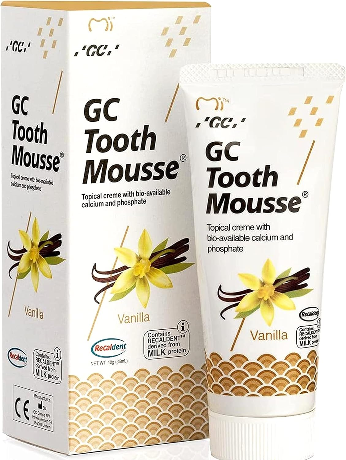 GC Tooth Mousse Vanilla 35 Ml