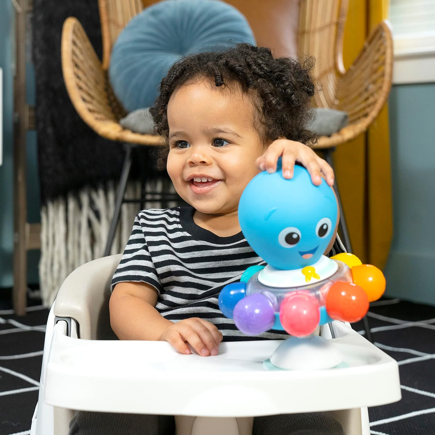 Baby Einstein Ocean Explorers Opus Spin & Sea Activity Toy, Ages 3 Months and Up image number 5