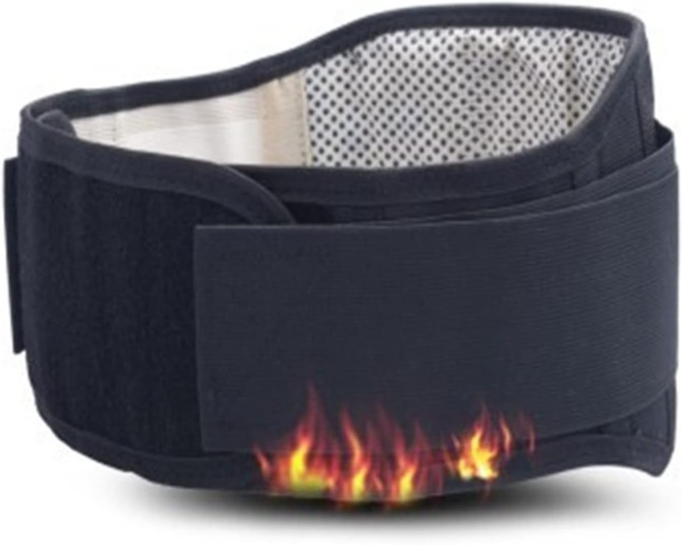 Back Brace Magnetic Therapy Tourmaline Self Heating Lumbar Brace Support Belt Waist Lower Back Supports Waist Belt for Men Women Pain Relief Correction (Color : Black, Size : Xl/X-Large) image number 2
