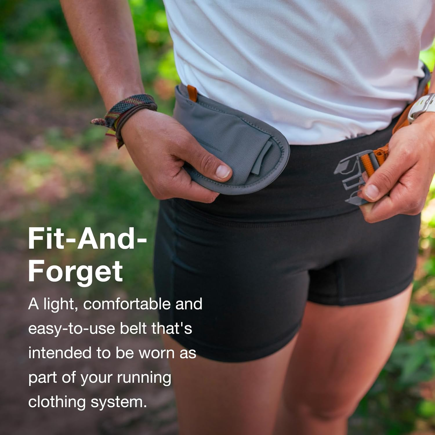 Osprey Duro Dyna LT Hydration Waist Pack for Running - Seaweed Green/Limon image number 6