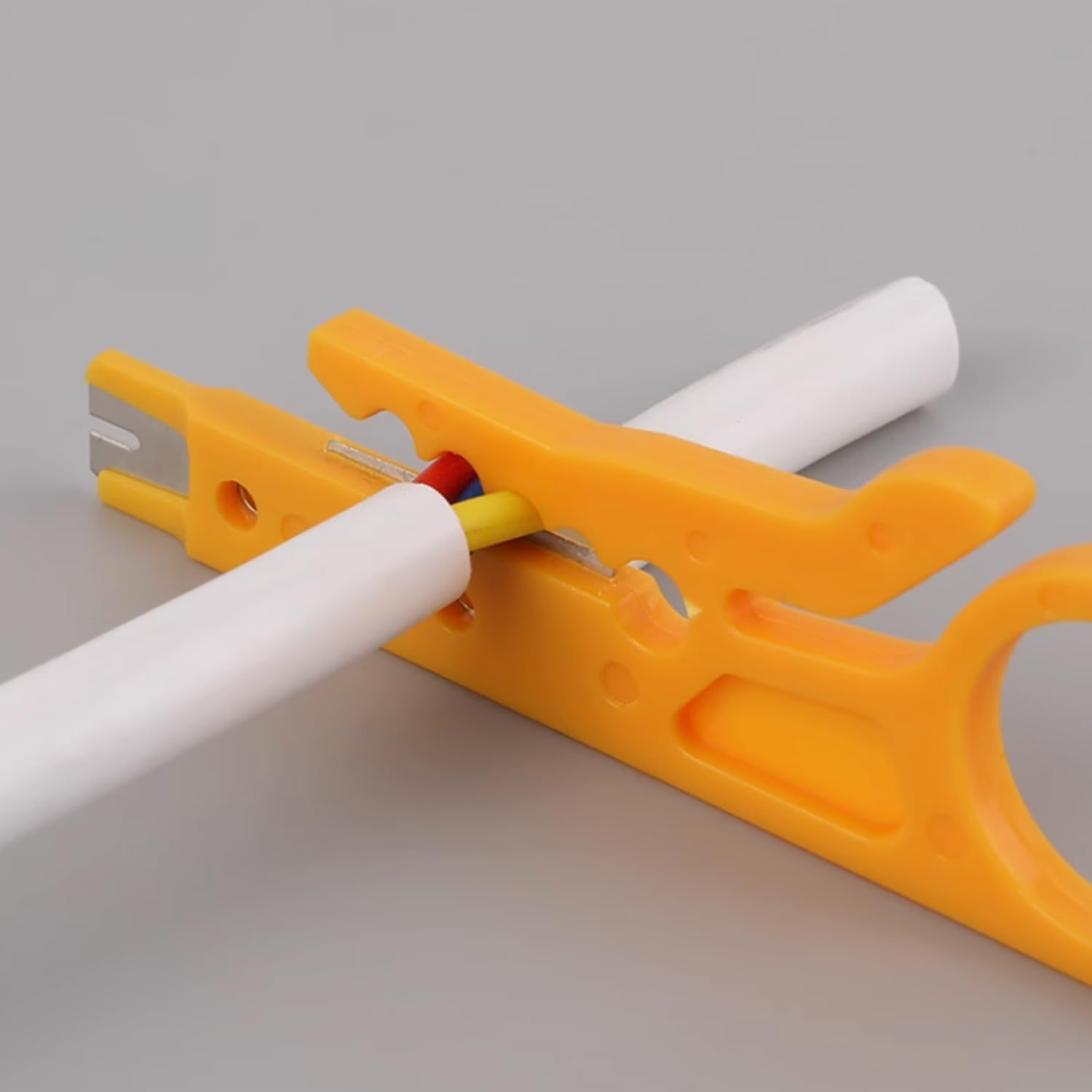 10 X Mini Wire Stripper Plastic Strip Data Cable Wire Punch down Cutter Stripper Manual Pliers image number 3