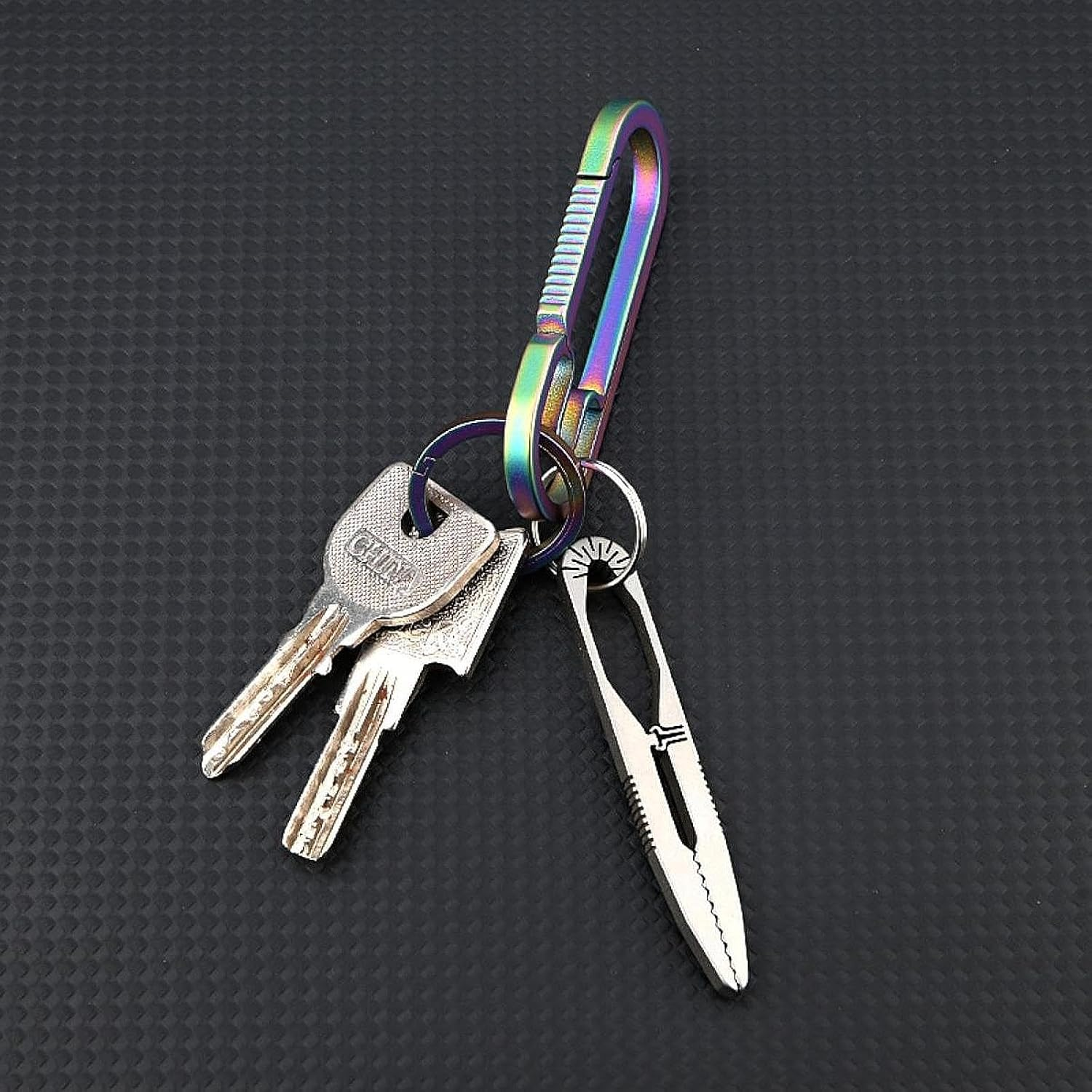 Mini Tweezer Titanium Alloy Lightweight Outdoor Survival Maintenance Tool for Emergencies, Backpacking, Hiking, Crafts image number 1