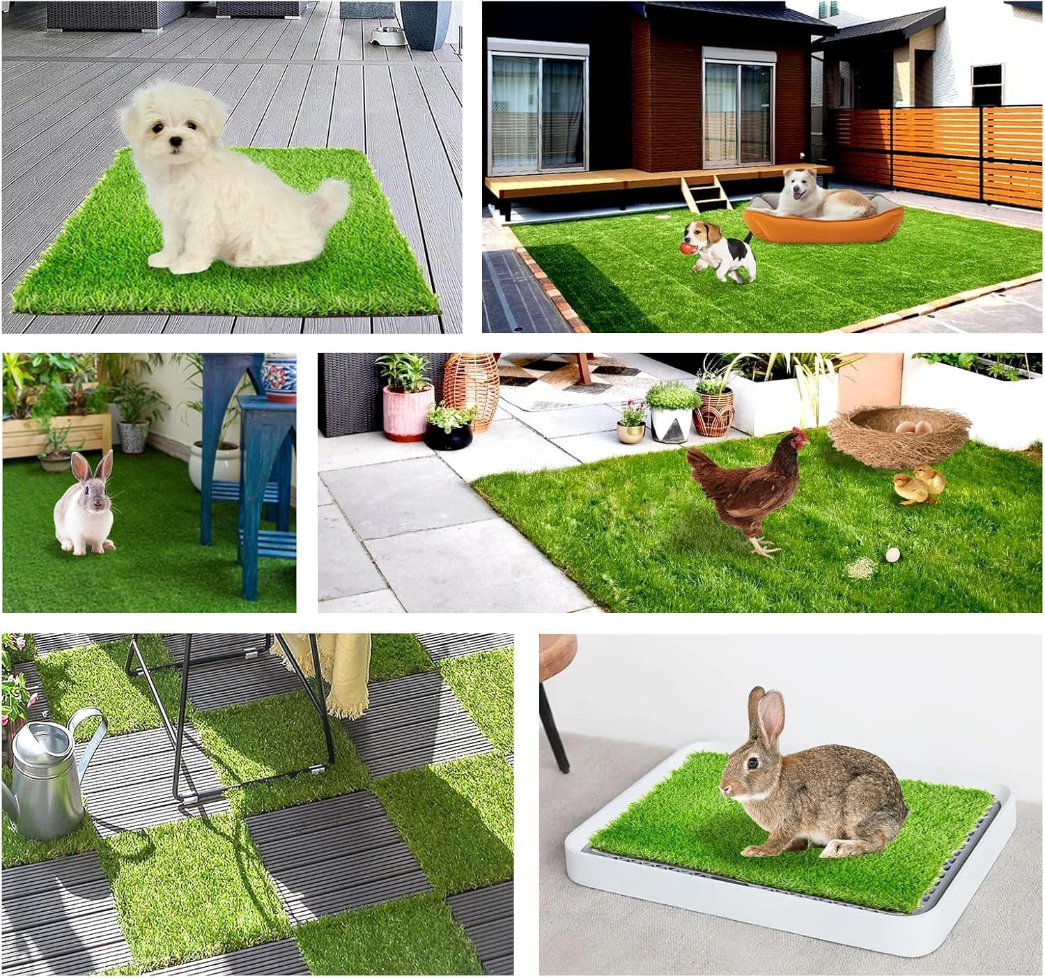 Washable Chicken Nesting Box Pads,6 PCS Reusable Nest Boxes Pad Chickens Coop Liners Bedding, Mat Accessories Liners for Hen Coop Egg Duck Reed Goose(30 X30X3 CM) image number 2