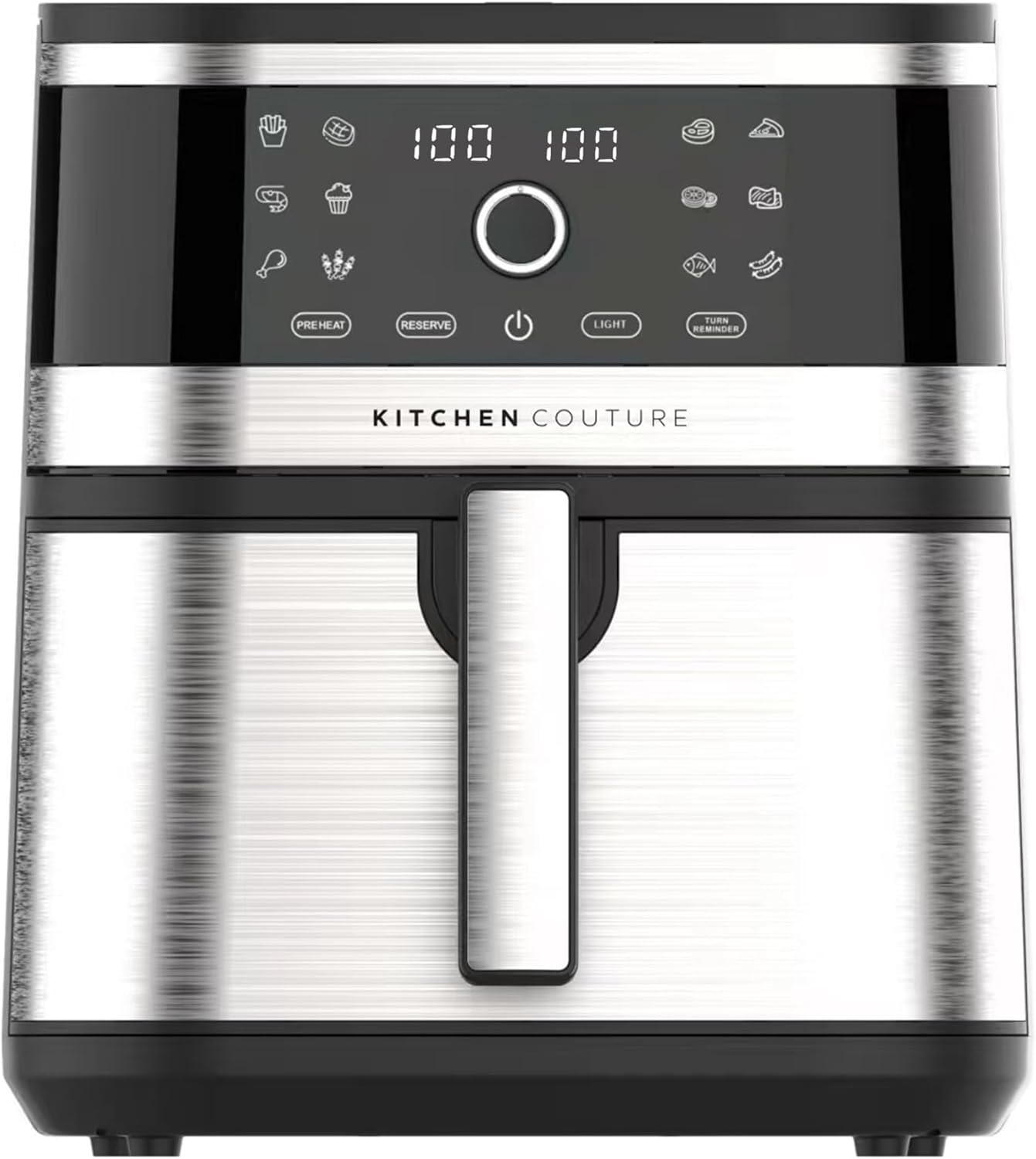 Kitchen Couture 8L Stainless Air Fryer image number 1