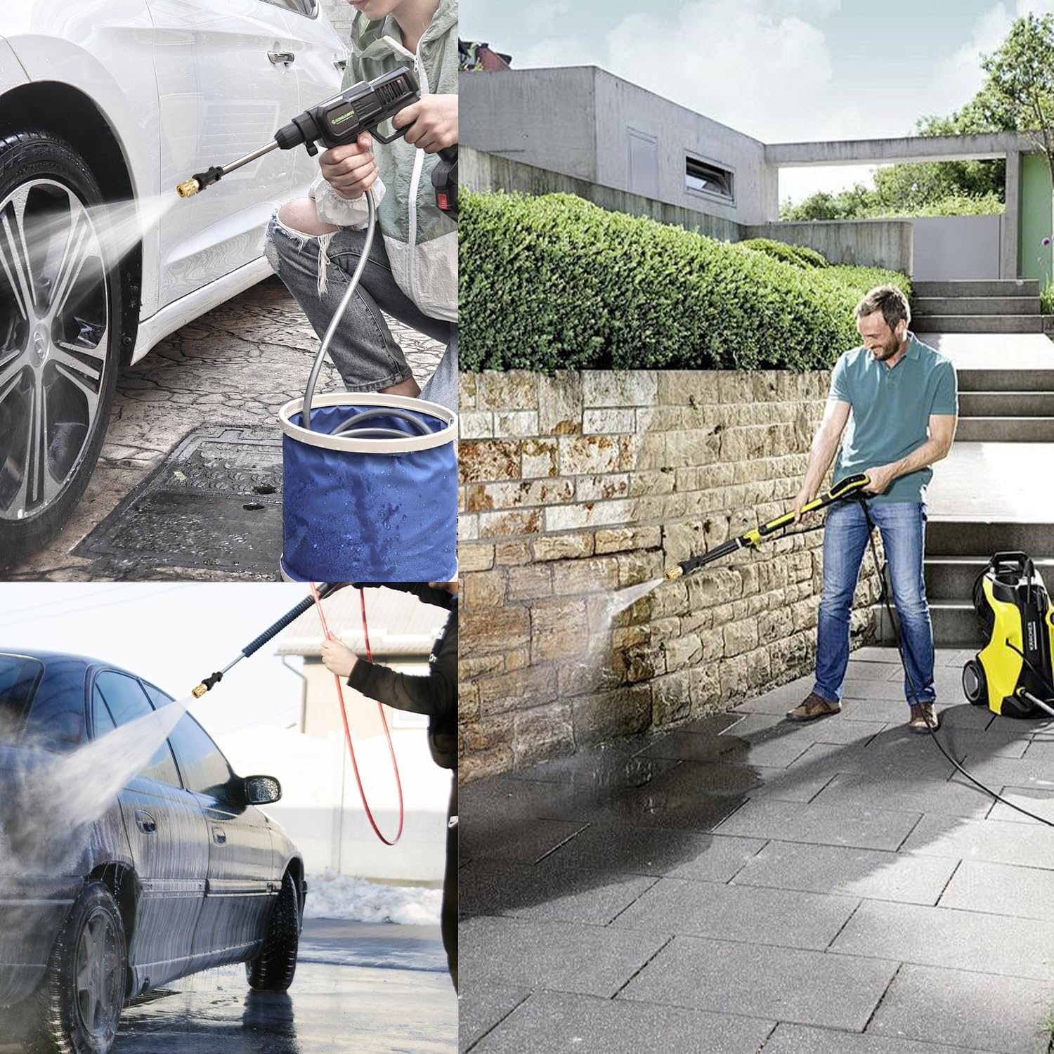 Pressure Washer Gun Adapter, 1/4 Inch Quick Connect Fitting, Only Compatible K2, K3, K4, K5, K6, K7 (1&times;Adapter) image number 6