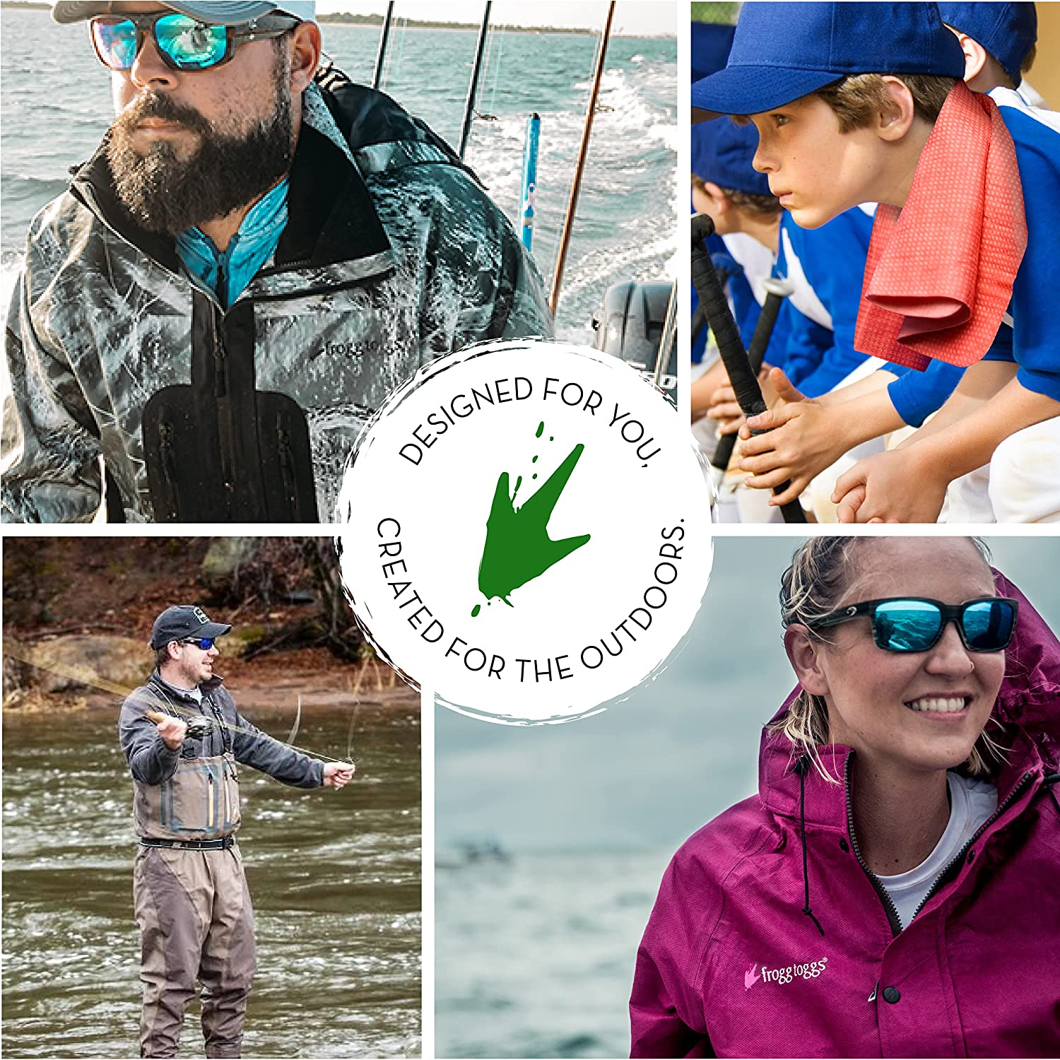 FROGG TOGGS Chilly Pad, Instant Cooling Towel, Long Lasting, Reusable, Sports and Outdoors Neck Towel 33X13 - Deep Purple image number 5