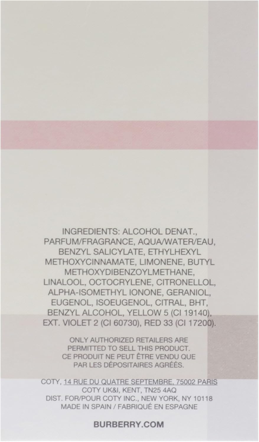 BURBERRY Burberry London image number 1