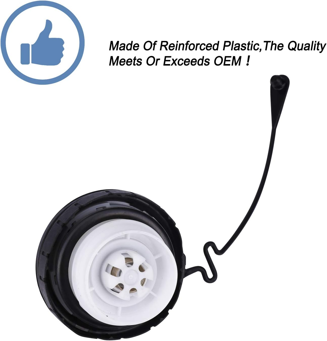 Fuel Tank Filler Cap,Gas Cap Compatible with Toyota - 4Runner, Avalon, Camry, Corolla, Highlander, Matrix, RAV4, Tacoma,Lexus- ES350, GS350, GS460 and More,Replace# 77300-06040, 7730006040 image number 2