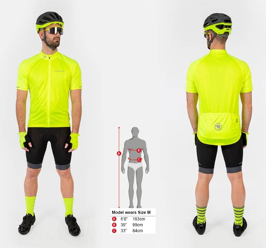 Endura Mens Xtract Road Cycling Jersey image number 1