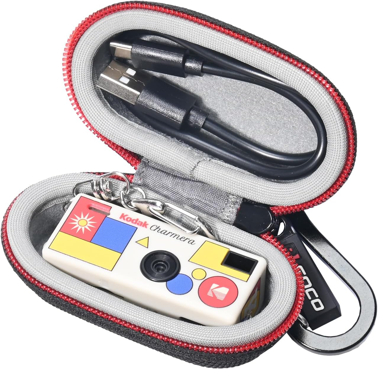 RLSOCO Hard Case for Kodak Charmera Mini Keychain Digital Camera (Case Only) image number 2