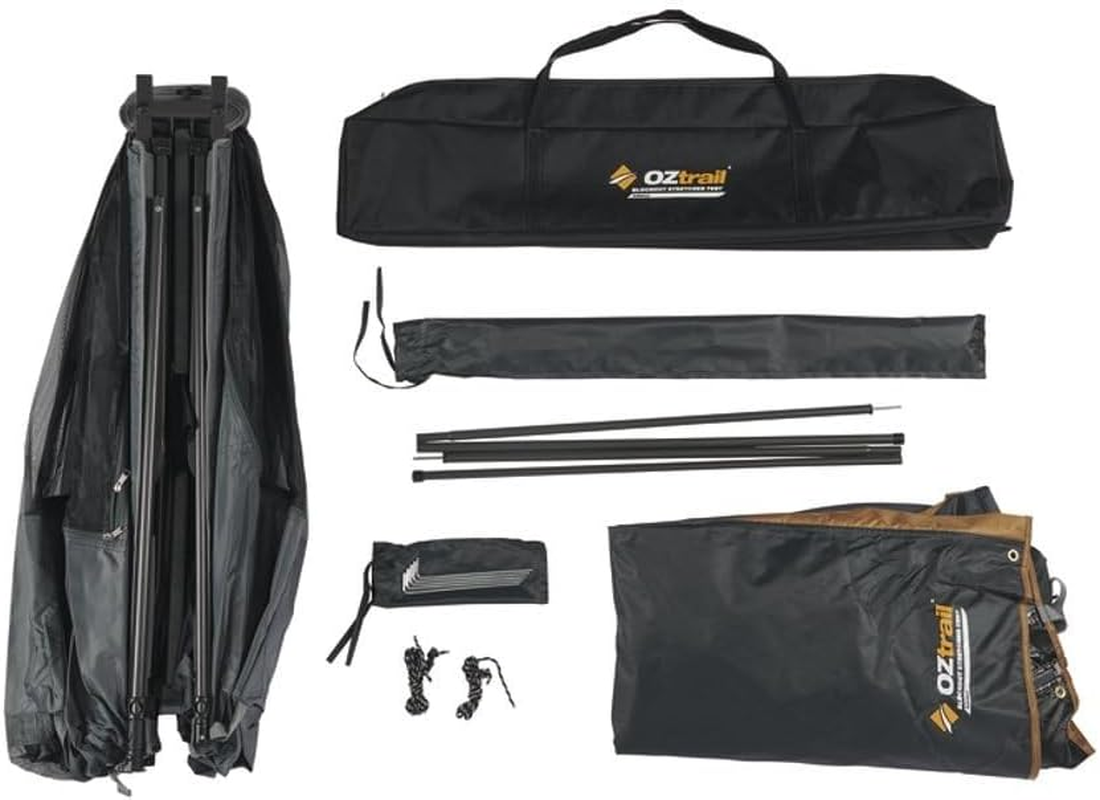 Oztrail Easy Fold Blockout 1 Person Stretcher Tent image number 1