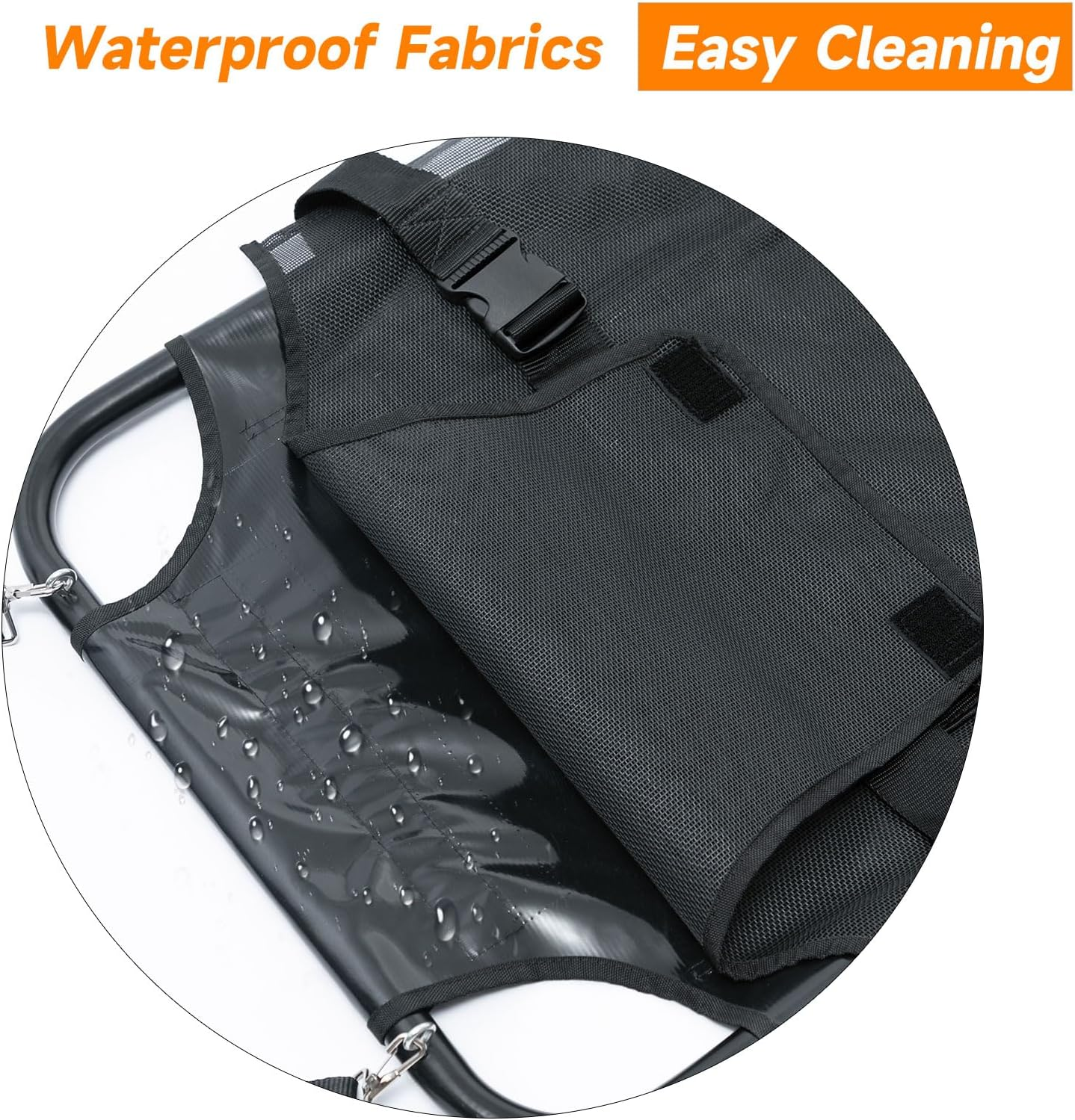 BRIDIOF 250Lbs Dog Stretcher for Large Dogs, 48X26 Inch Dog Trolley with Noiseless Wheels, Dog Emergency Carrier Gurney, Veterinary Rescue Stretcher image number 4