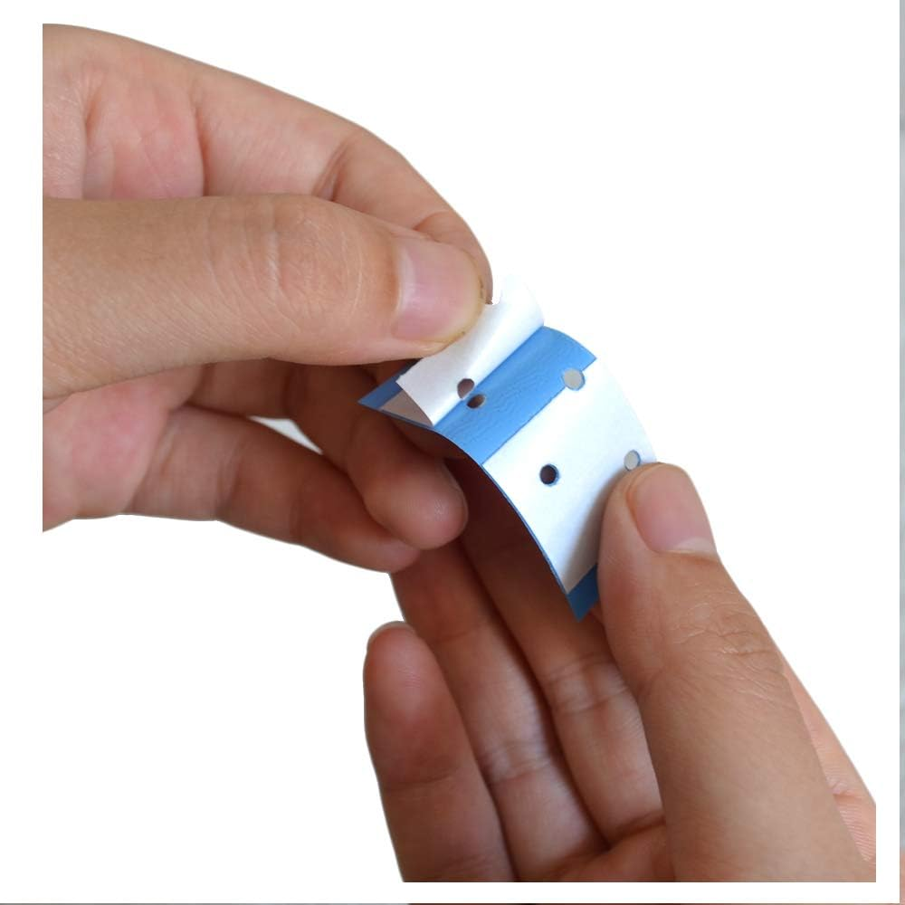 (Adhesive Schistose Tapes, "Extenda Bond" C Contour 36 Pieces) - AIRAO "Extenda Bond" Walkertape Bonding Toupee Hairpiece Hair Extensions Tape Adhesive Glue Strips Wig Tape Double Sided Shape C Contour 36 Pieces per Bag image number 4