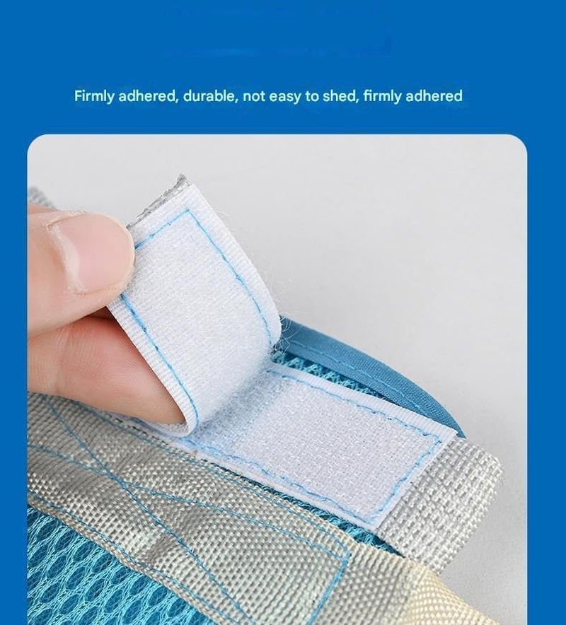 Hand Restraint Gloves, Mesh Fabric anti Scratch Bed Restraint Breathable Restraint Gloves for the Elderly, anti Scratch Adult Fixed Restraint Strap image number 2