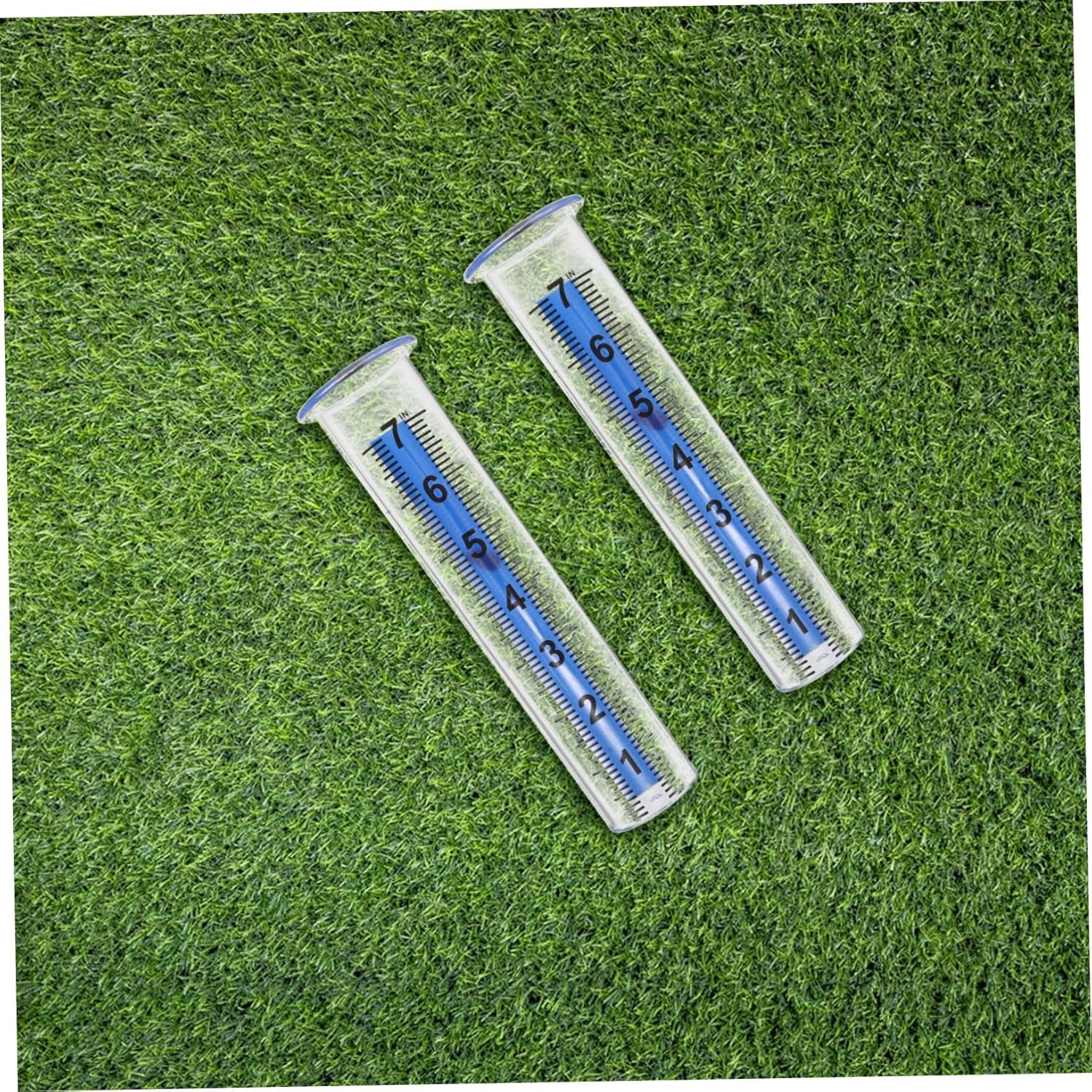 4PCS Outdoor Rain Gauge Tubes Transparent Plastic Replacement Measuring Tools for Garden with Windproof Design and High Optical Clarity image number 4