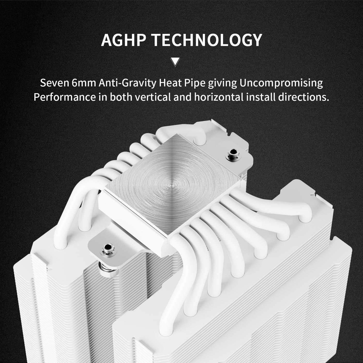 Thermalright Phantom Spirit 120 Vision Snow CPU Air Cooler, Twin Tower Radiator 2150RPM Speed,480X480 Resolving Power IPS Screen with 3.95In,Computer Cooler for Intel Lga1851/1700/115X,Am4/Am5 image number 2