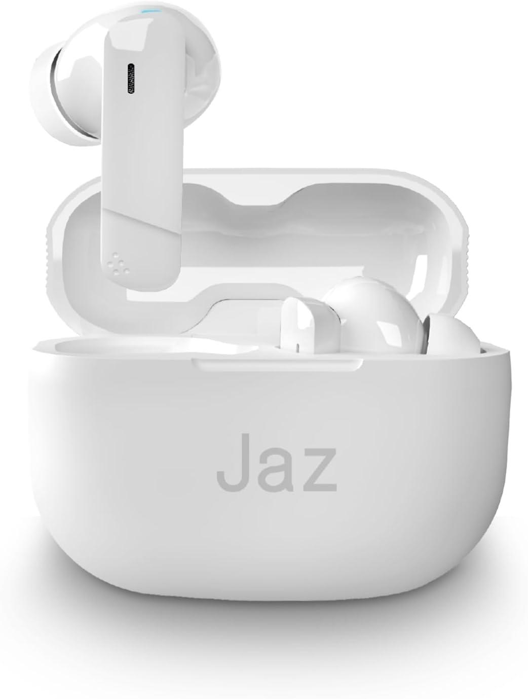 JAZ Maks True Wireless Stereo Active Noise Cancelling Earphones Charging Case HD Microphone Touch Control for Smartphone Tablet Laptop 24 Hours